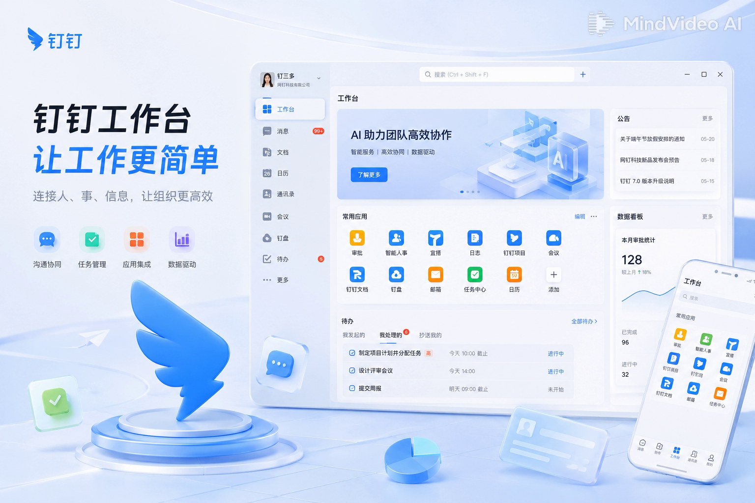 钉钉产品研发需求文档项目群线上会议